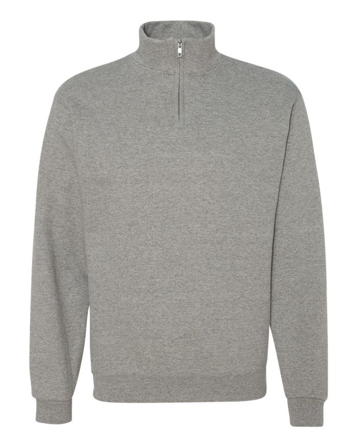 Men's Midweight Cotton Quarter Zipper Hoodie