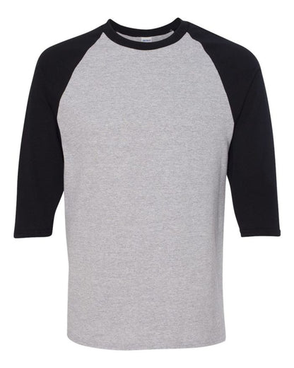 Unisex Midweight Reglan Sleeve Cotton Blend T-Shirt