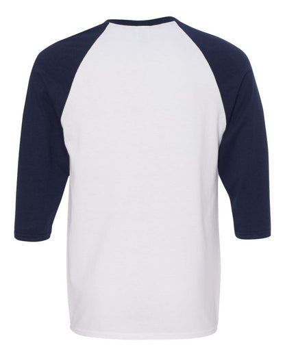 Unisex Midweight Reglan Sleeve Cotton Blend T-Shirt