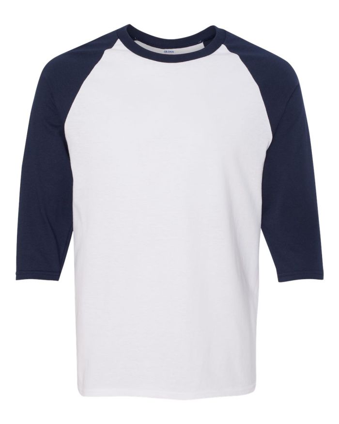 Unisex Midweight Reglan Sleeve Cotton Blend T-Shirt