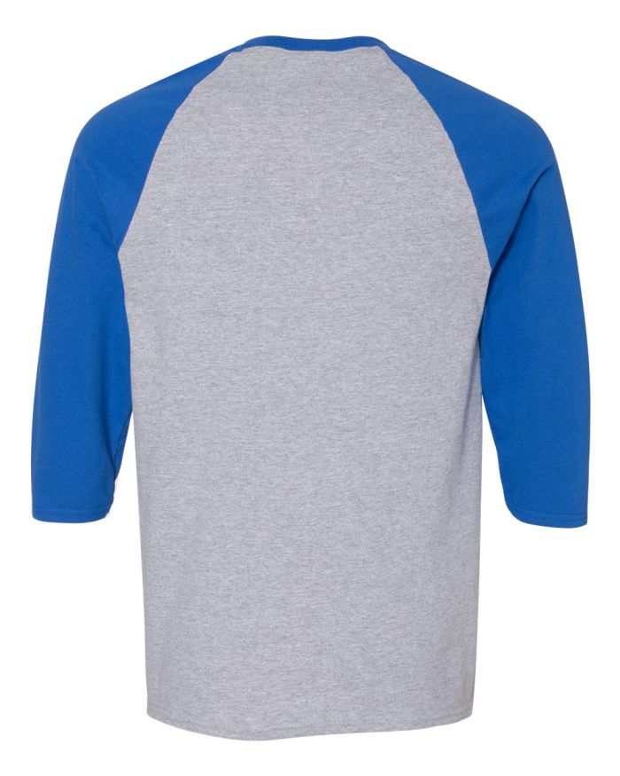 Unisex Midweight Reglan Sleeve Cotton Blend T-Shirt