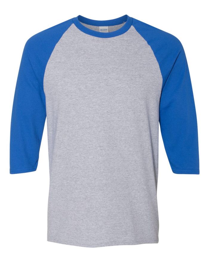 Unisex Midweight Reglan Sleeve Cotton Blend T-Shirt