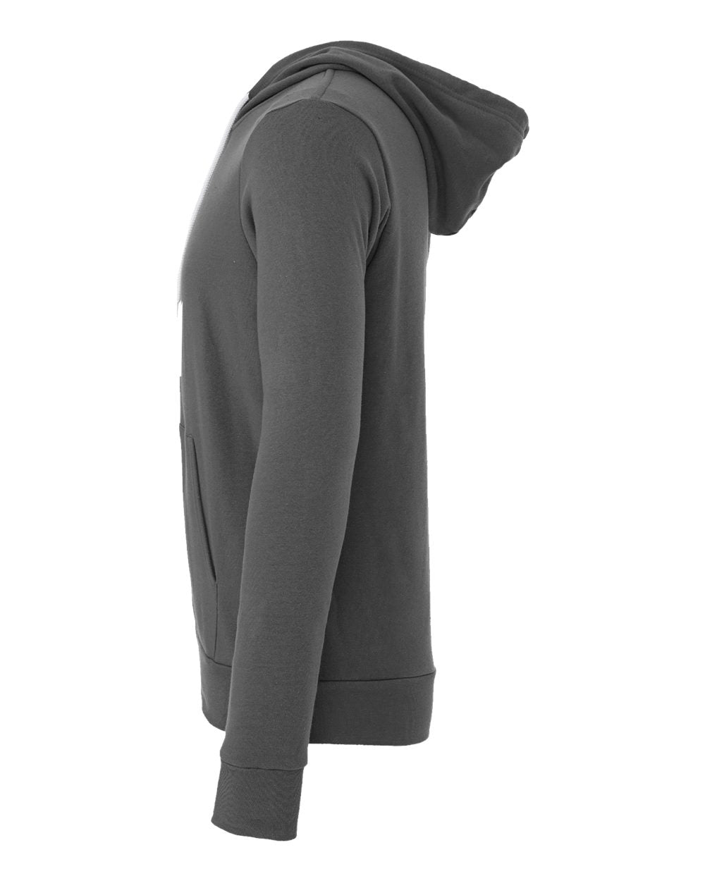 Unisex Light weight Cotton Blend Zipper Hoodie