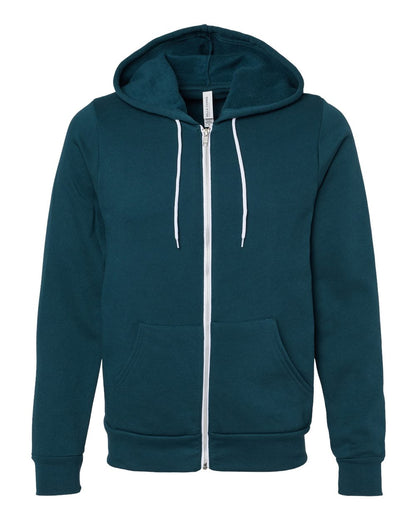 Unisex Light weight Cotton Blend Zipper Hoodie