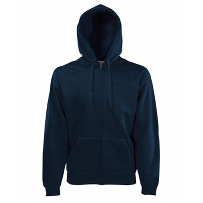 Men's Midweight Cotton Blend Zipper Hoodie