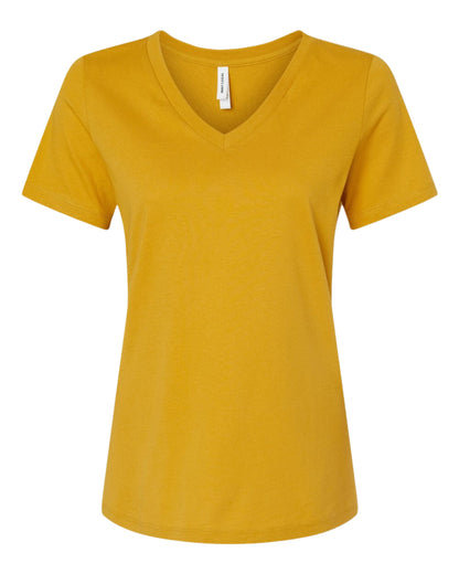 Women's V Neck Midweight Cotton T-Shirt