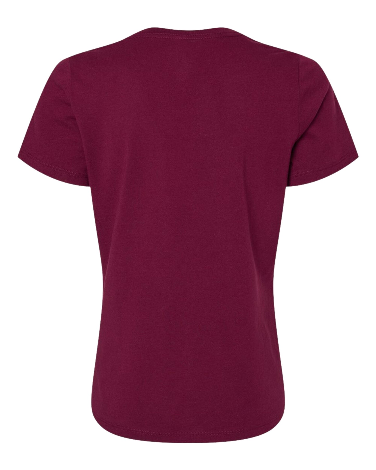 Women's V Neck Midweight Cotton Blend T-Shirt