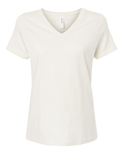 Women's V Neck Midweight Cotton T-Shirt