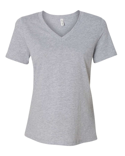 Women's V Neck Midweight Cotton T-Shirt