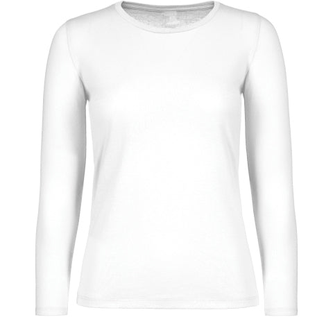 Women's Full Sleeve Heavy Weight Cotton Blend T-shirt