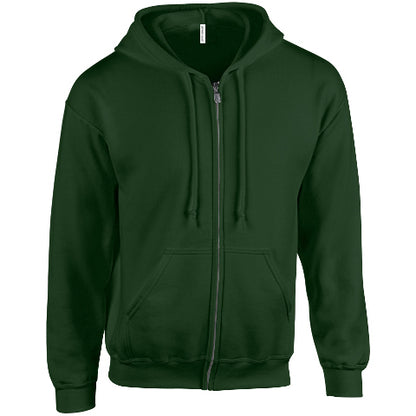 Men's Midweight Cotton Zipper Hoodie