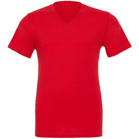 Men's Mid-Weight V-Neck Cotton Blend T-shirt