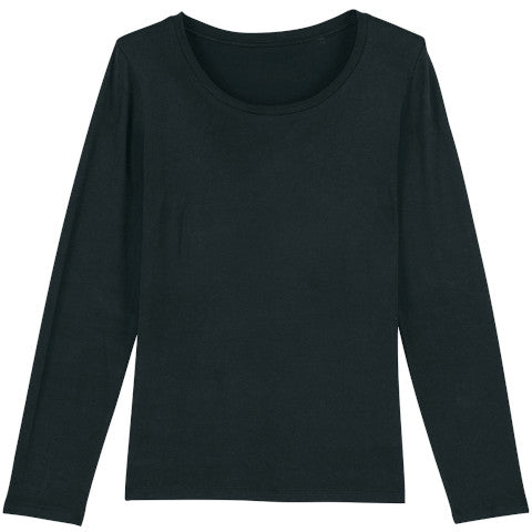 Women's Full Sleeve Midweight Cotton Blend T-shirt