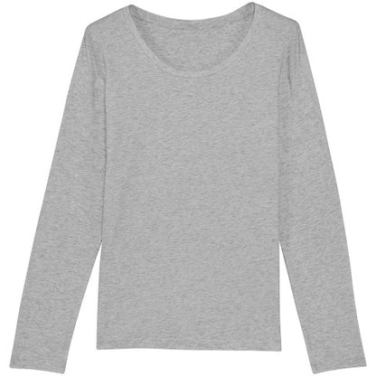 Women's Full Sleeve Midweight Cotton Blend T-shirt